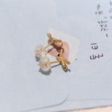 Mini Coquette Bow (14kt) Earrings