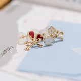 Mini Coquette Bow (14kt) Earrings