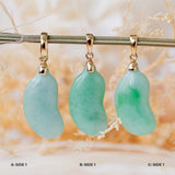 Jade Bean Pendant
