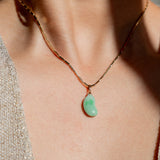 Jade Bean Pendant