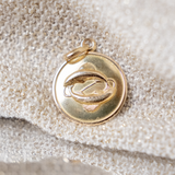 Classic Pisces Zodiac (18kt) Charm