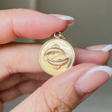 Classic Pisces Zodiac (18kt) Charm