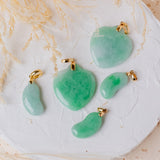 The Heritage Jade Heart Charm
