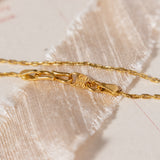 RESERVED FOR S | Lush and Dainty (22kt) Chain