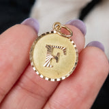 Engine turn 'F' (18kt) Charm