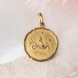 Vintage Capricorn (18kt) Zodiac Charm