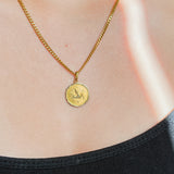 Vintage Capricorn (18kt) Zodiac Charm