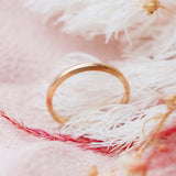 Classic 2mm 'Keepsake' (14kt) Ring