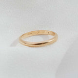 Classic 2mm 'Keepsake' (14kt) Ring