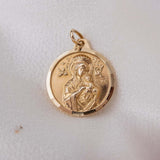 Mary and Jesus double-sided (14kt) Charm