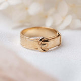 Vintage Belt Buckle (9kt) Ring