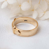 Vintage Belt Buckle (9kt) Ring