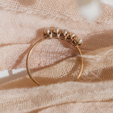 5-stone Pearl (14kt) Ring