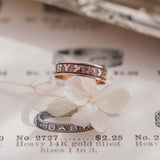 'Baby' with Eternity Pattern (10kt) Baby Ring