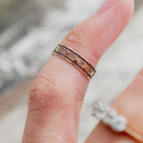 'Baby' with Eternity Pattern (10kt) Baby Ring