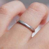 Time worn Chevron '2.22.22' (18kt) Ring