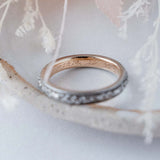 Forget-me-not and Bells Pattern (18kt) Ring