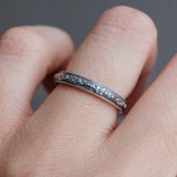Forget-me-not and Bells Pattern (18kt) Ring