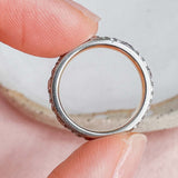 Forget-me-not and Bells Pattern (18kt) Ring