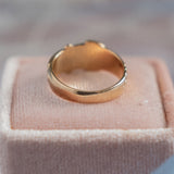 Floral Buckle (9kt) Ring