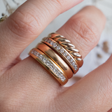 RESERVED FOR B | Croissant (9kt) Ring