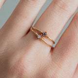 Diamond Kite (18kt) Ring