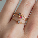 Diamond Kite (18kt) Ring