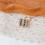 Mini Lucky Dice (14kt) Charm