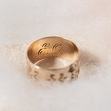 RESERVED FOR M | Puffy Victorian Cigar (10kt) Ring