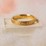 Intricately Patterned (18kt) Ring