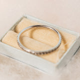 RESERVED FOR L | 'Mauboussin' Black Diamond Eternity (18kt) Ring