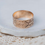 Antique 'Mizpah' Cigar (10kt) Band