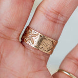 Antique 'Mizpah' Cigar (10kt) Band