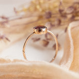 Garnet Solitaire Conversion (9kt) Ring