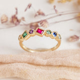 Dancing 'Dearest' (9kt) Ring