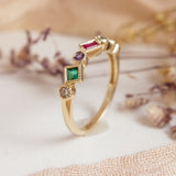 Dancing 'Dearest' (9kt) Ring