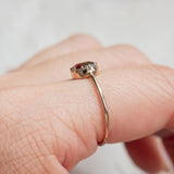 Garnet Solitaire Conversion (9kt) Ring