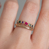 Dancing 'Dearest' (9kt) Ring