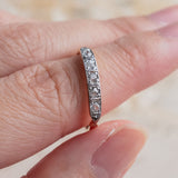 RESERVED FOR I | Old Cut Diamond (18kt) Band