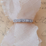 RESERVED FOR I | Old Cut Diamond (18kt) Band