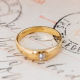 Star set Old Cut Diamond (18kt) Ring