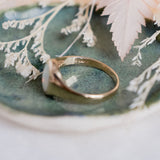 Australian Opal Signet (9kt) Ring