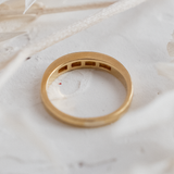 Princess Cut Diamond (18kt, 0.22ct) Ring