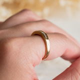 Princess Cut Diamond (18kt, 0.22ct) Ring