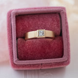 Princess Cut Diamond Solitaire (18kt) Ring