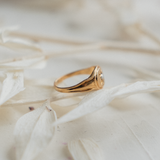 Star Set Pearl Baby (10kt) ring