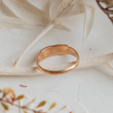 3-Stone Panel Pinky Ring