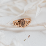 RESERVED FOR KJW | Ostby Barton '1909' Date (10kt) Ring