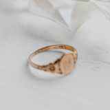 RESERVED FOR KJW | Ostby Barton '1909' Date (10kt) Ring