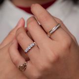 RESERVED FOR L | Princess Cut Diamond (18kt, 0.55 tcw) Ring